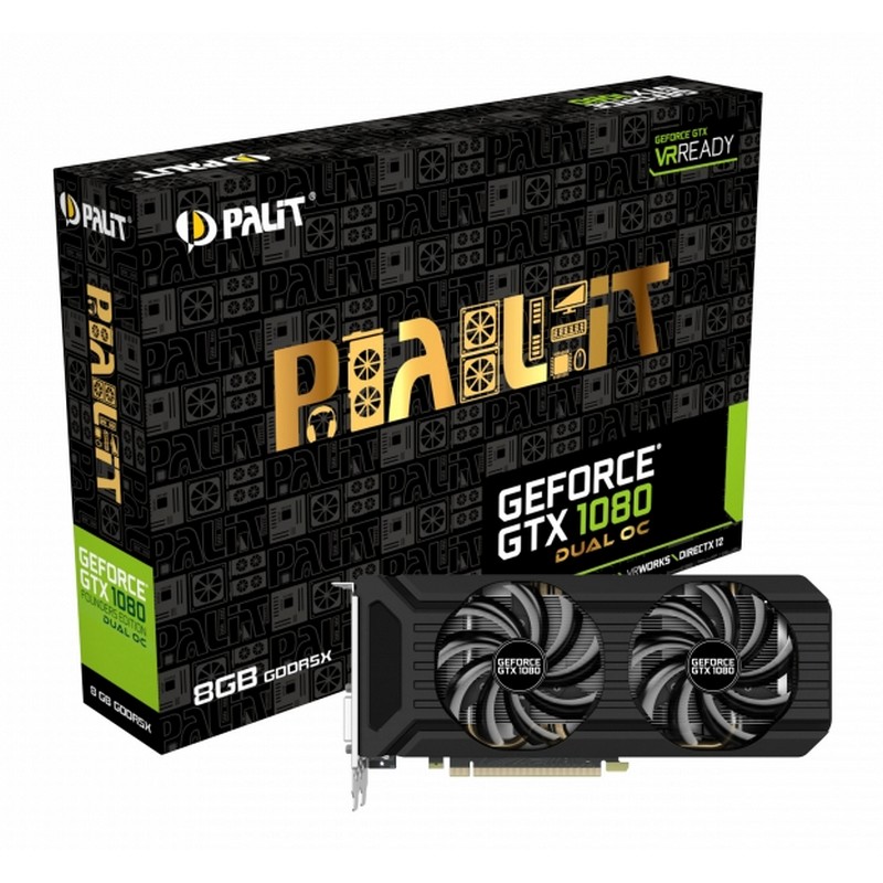 Palit gtx 1080 dual oc разбор