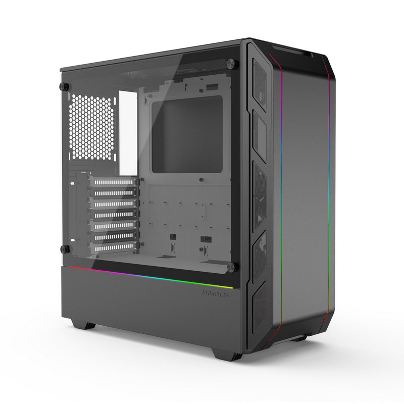 Phanteks Eclipse P350X USB 3.0 Vidro Temperado Preta/Branca video