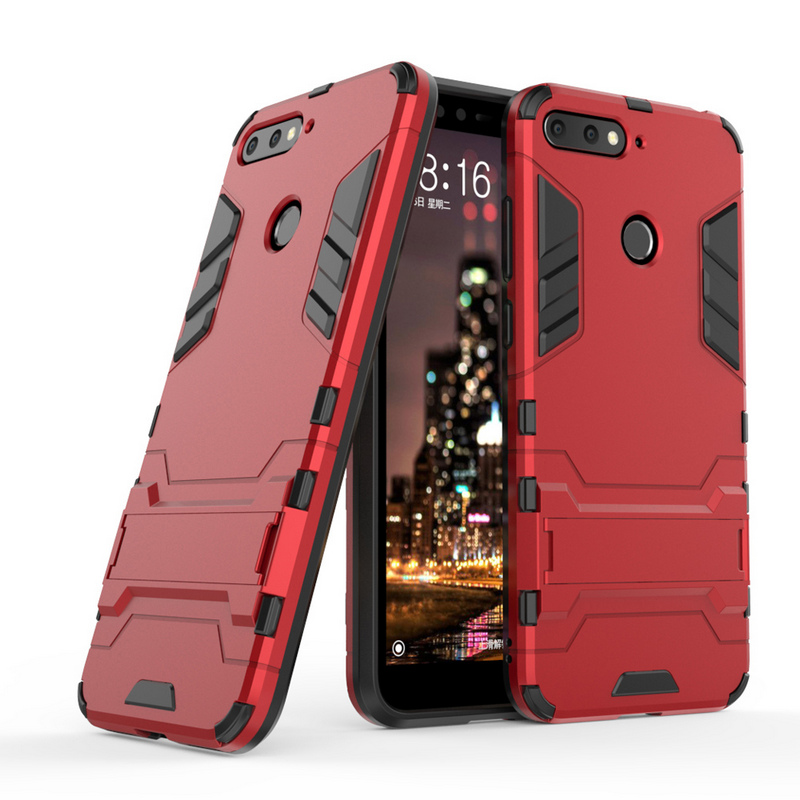 MRSTER Cover per Huawei Y6 2018, Stile di Business Custodia