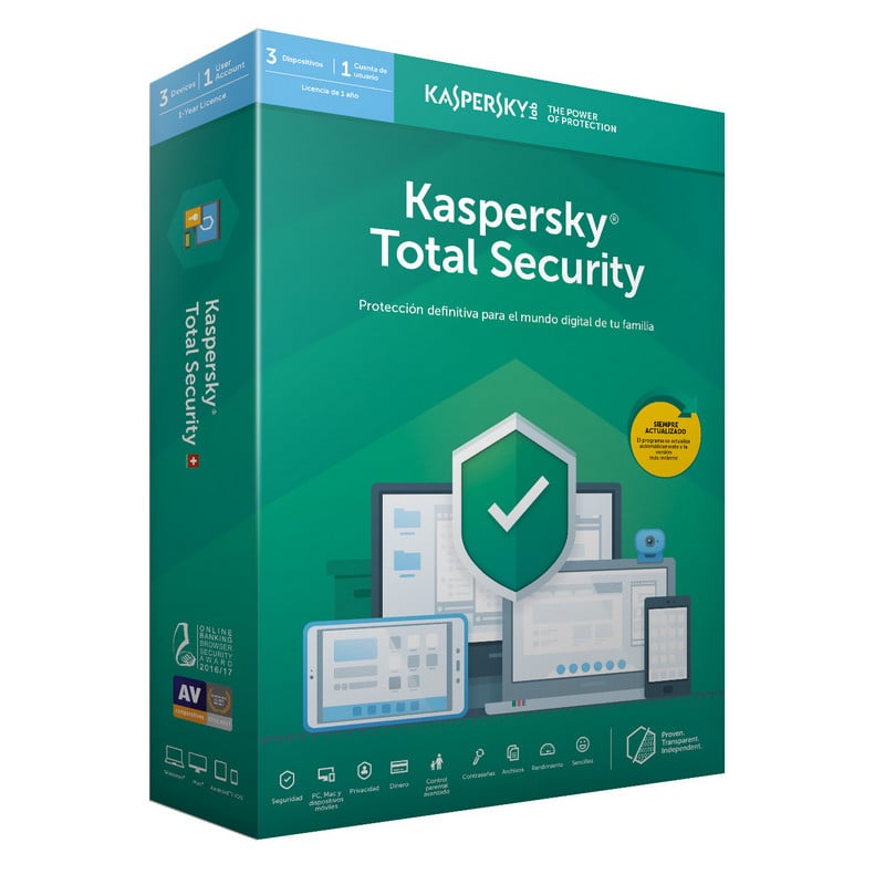 Resultado de imagen de Kaspersky Total Security 2019