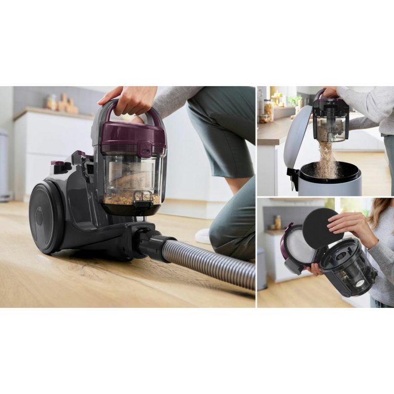 MisterVac compatible con la manguera Bosch BGC05AAA1 Cleann n Allergie del kit de reparación TubeFix