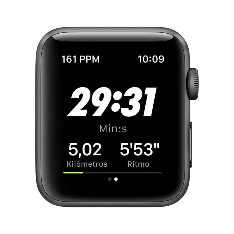 Apple Watch Nike+ Series 3 GPS 42mm Aluminio Gris Espacial con