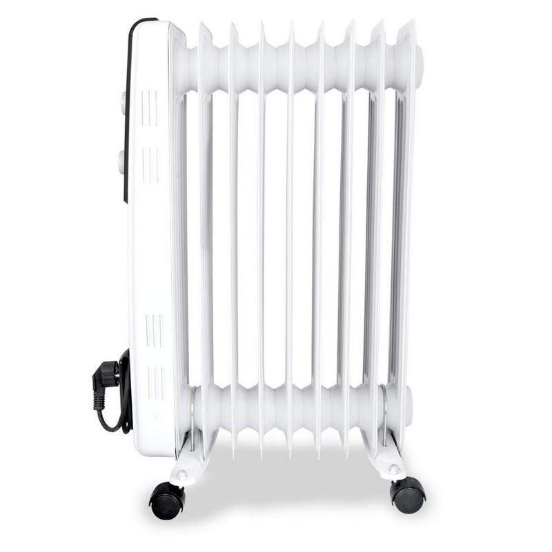 Radiateur à Huile Orbegozo RF 2000 2000W 9 Éléments Poignée Rangement Câble