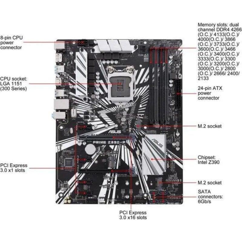 Asus Prime Z390-P | PcComponentes.pt