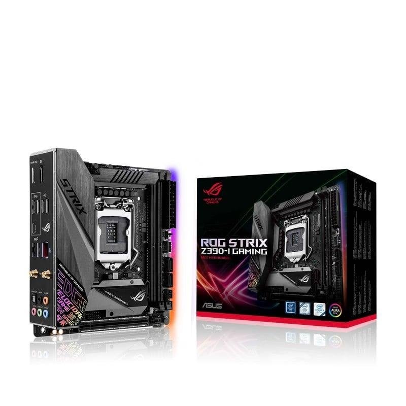 Motherboard ASUS ROG STRIX Z390-I GAMING Z390 LGA1151 DDR4 Mini-ITX WiFi RGB