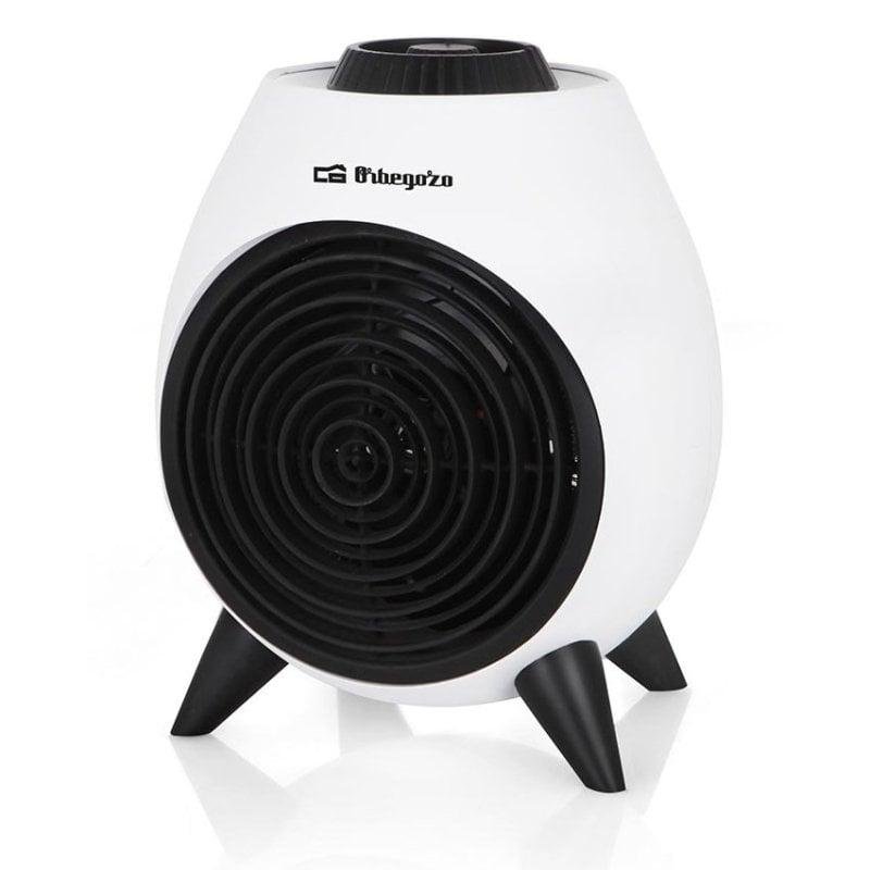 Chauffage portable Orbegozo FH 5037 Chauffage puissant et sûr avec 2 niveaux de puissance Fonction ventilateur et thermostat réglable Neuf - vue 3