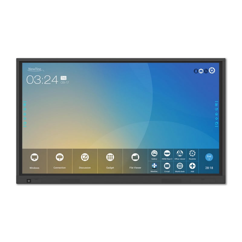 Newline TRUTOUCH VN 75" Pantalla Interactiva UltraHD 4K Táctil video