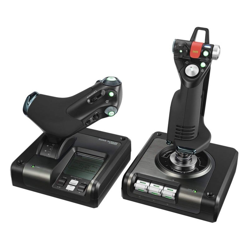 Image of Controller per simulatore di volo Logitech G Saitek X52 Pro Flight Control System