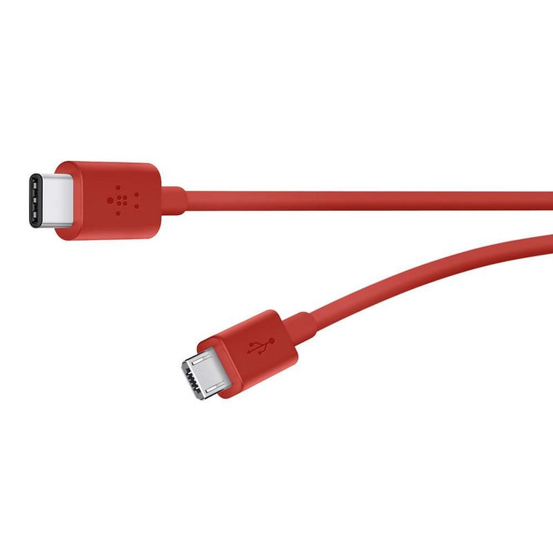 Mixit cable de carga usb-c a micro-usb 2.0 1.8 metros rojo