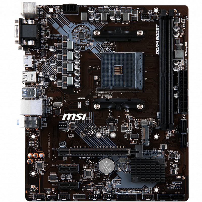 Placa De Baza MSI A320M Pro-M2 V2, Socket AM4 | Smart PC