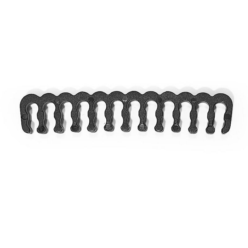 BHCustoms Cable Comb Abierto 24 Slots 4mm Negro