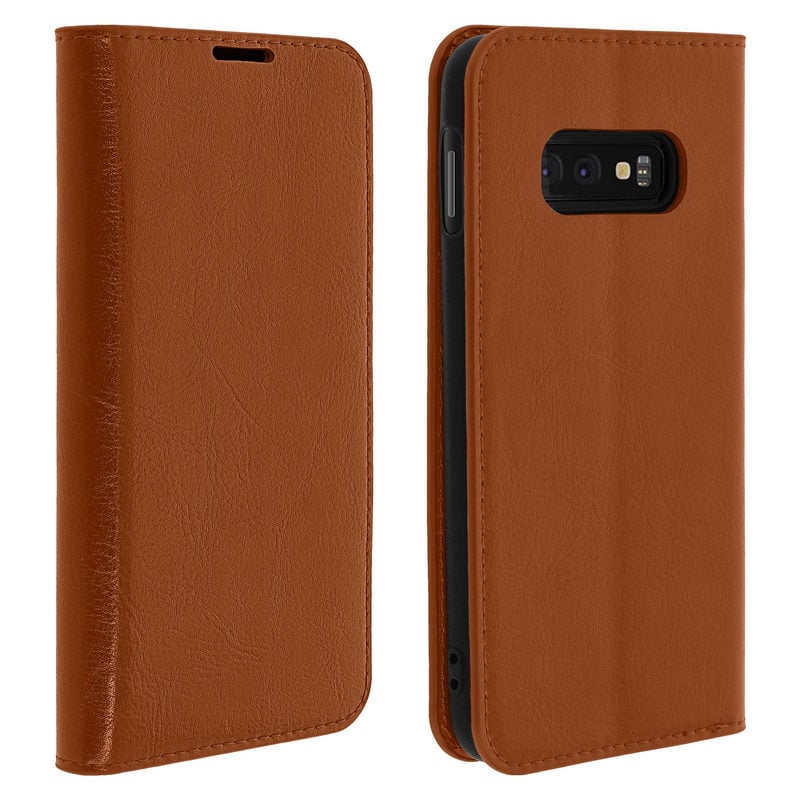 Image of Custodia in pelle marrone Avizar per Samsung Galaxy S10e cod079