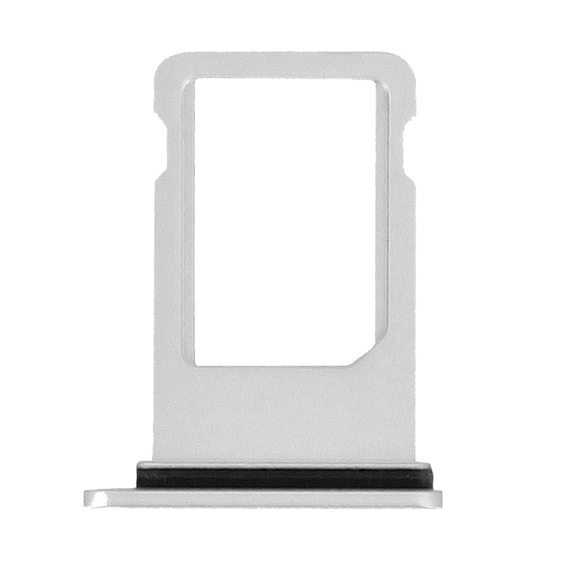 Image of Vassoio Nano SIM argento sostitutivo Avizar per Apple iPhone 8 Plus cod079