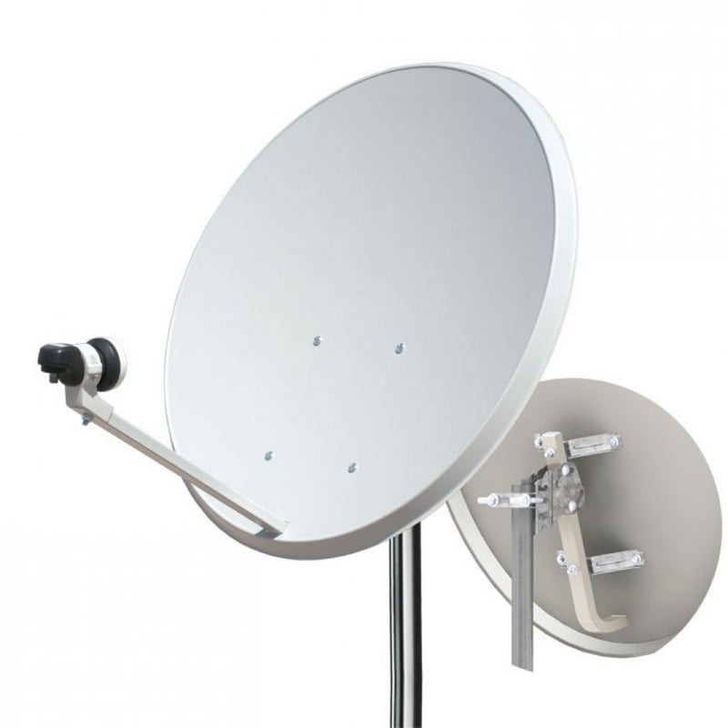 Antena Parabólica Biwond 60cm + LNB + Soporte Pared