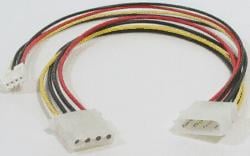Cable Alimentación MOLEX de 5.25 a 3.5+5.25 Cable Alimentación MOLEX de 5.25 a 3.5+5.25