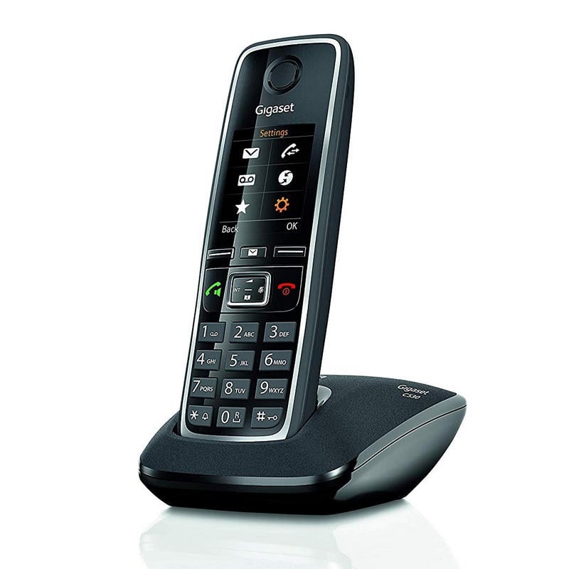 Телефон dect gigaset c530 a black обзор