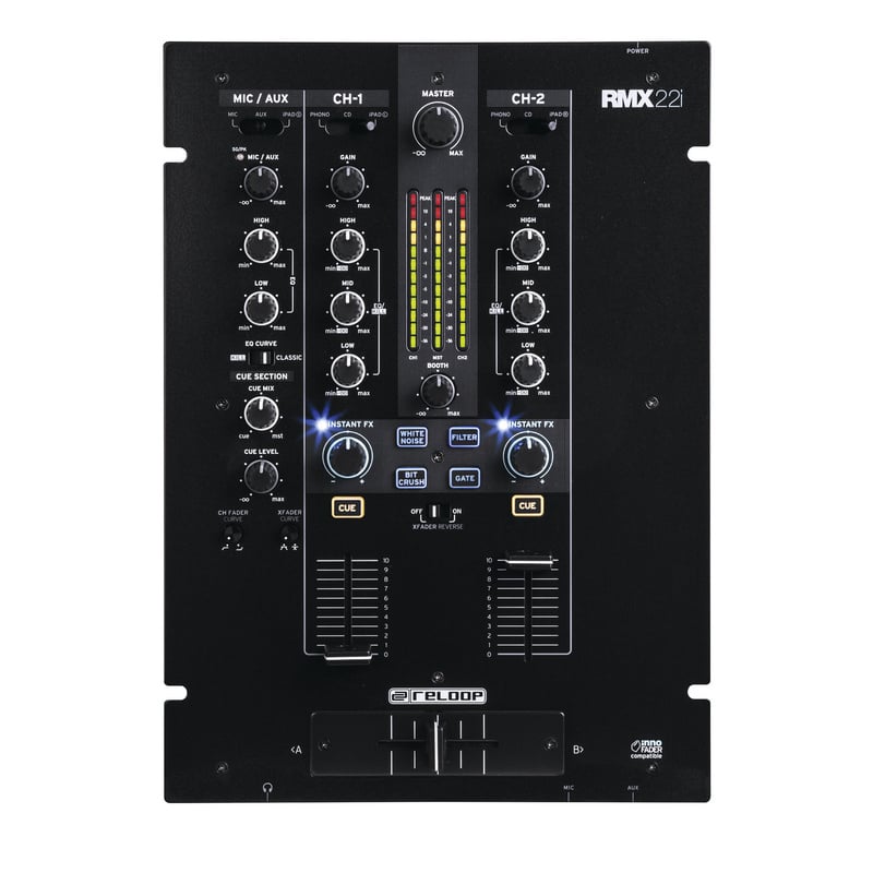 Reloop RMX-22i Console di missaggio a 2 canali video