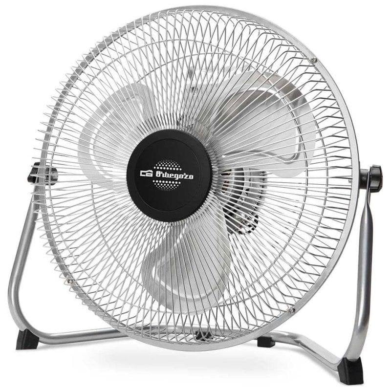Ventilateur de Sol Orbegozo PW 1230 45W 30cm 3 Vitesses Inclinable Sécurité Antichute