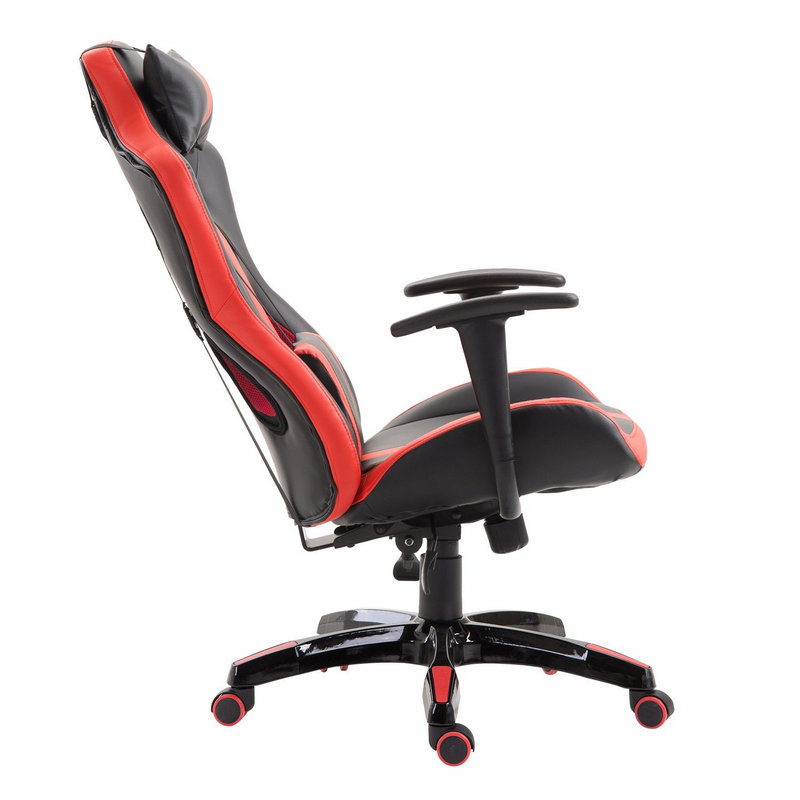 HomCom Silla Racing Gaming Deportiva Negra/Roja | PcComponentes.com