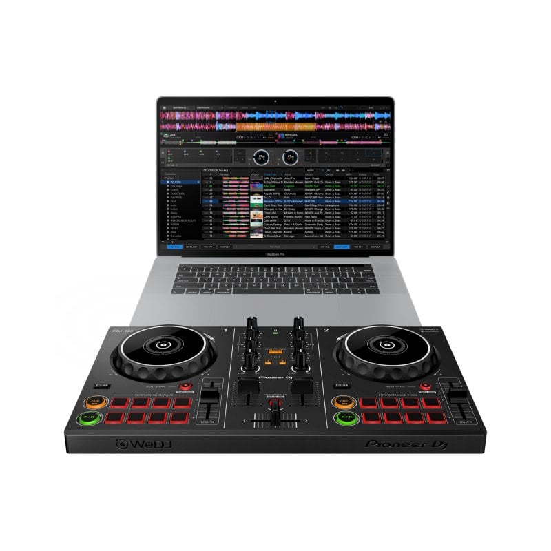 Pioneer DJ DDJ-200 Contrôleur 2 canaux avec Bluetooth