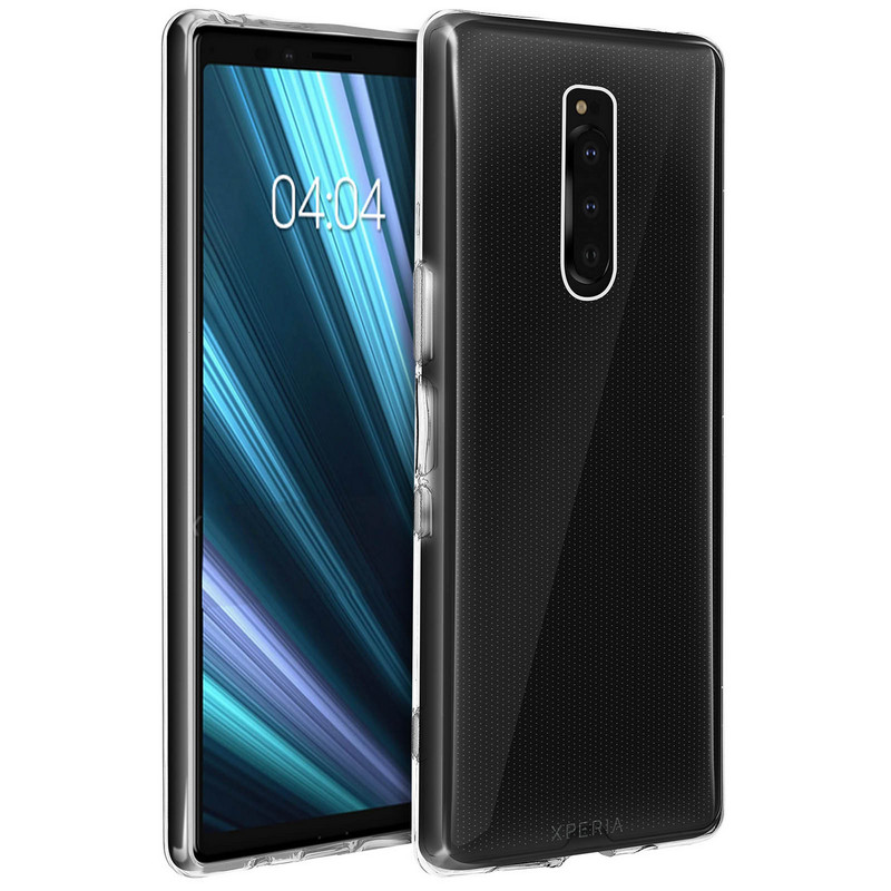 Avizar Funda de Silicona Flexible Transparente para Sony Xperia XZ4