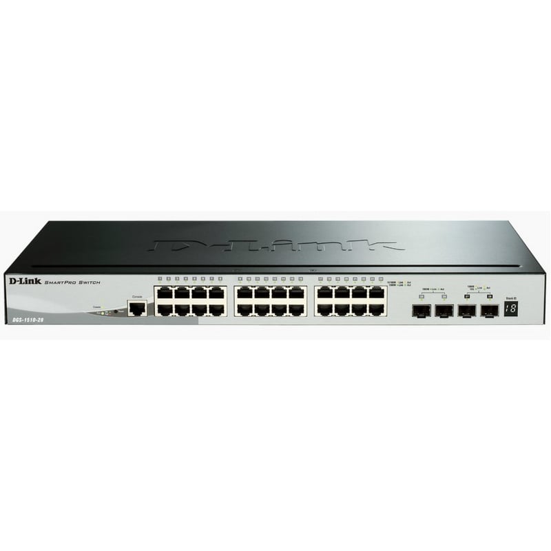 Image of Switch D-Link DGS-1510 24 porte Gigabit + 4 SFP