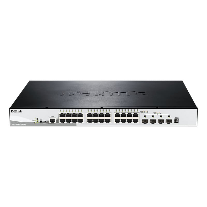 Image of Switch D-Link DGS-1510-28XMP 24 porte Gigabit + 4 SFP