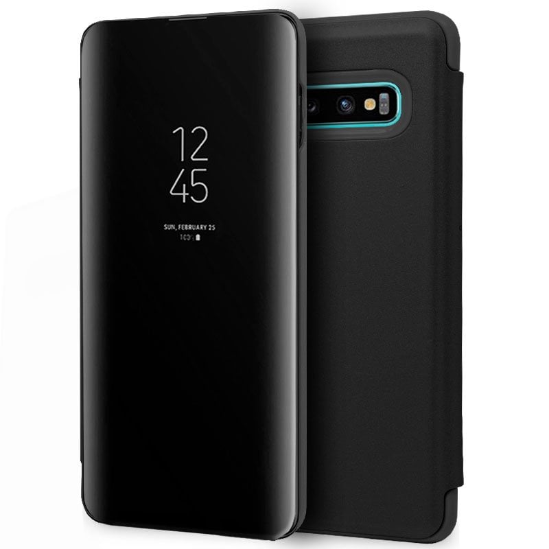 Cool Funda Flip Cover Clear View Negro para Samsung Galaxy S10 Plus Cool Funda Flip Cover Clear View Negro para Samsung Galaxy S10 Plus