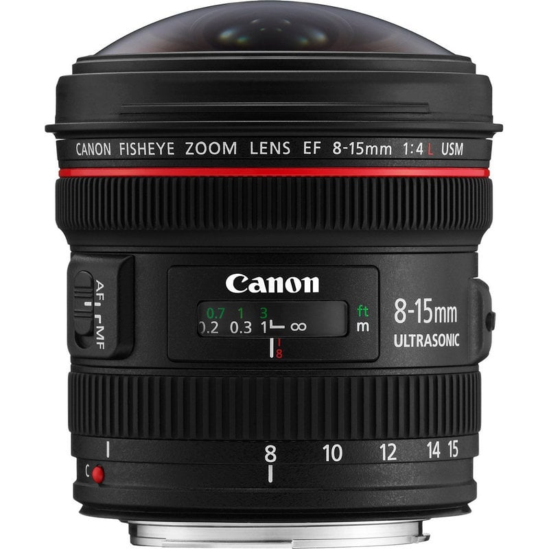 Canon Objetivo EF 815mm F4 L Fisheye USM