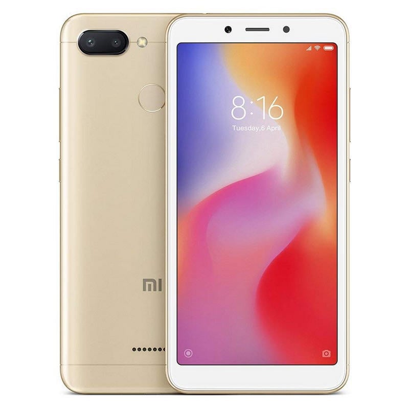 Xiaomi Redmi 6 Dual Sim 3GB/64GB 5,45'' Dourado Xiaomi Redmi 6 Dual Sim 3GB/64GB 5,45'' Dourado