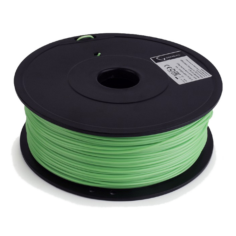 Image of Bobina di filamento ABS Gembird 1,75 mm 0,6 kg verde