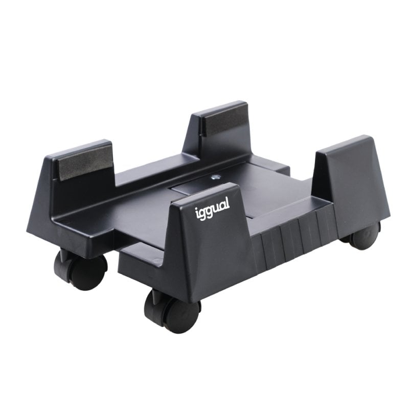 Iggual SOP1 Suporte de PC Desktop Ajustável com Rodas