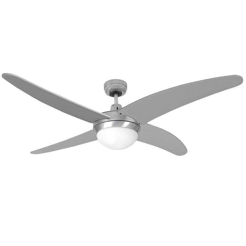 EDM 33807 Caspio Ventilateur de Plafond avec Télécommande Chromé