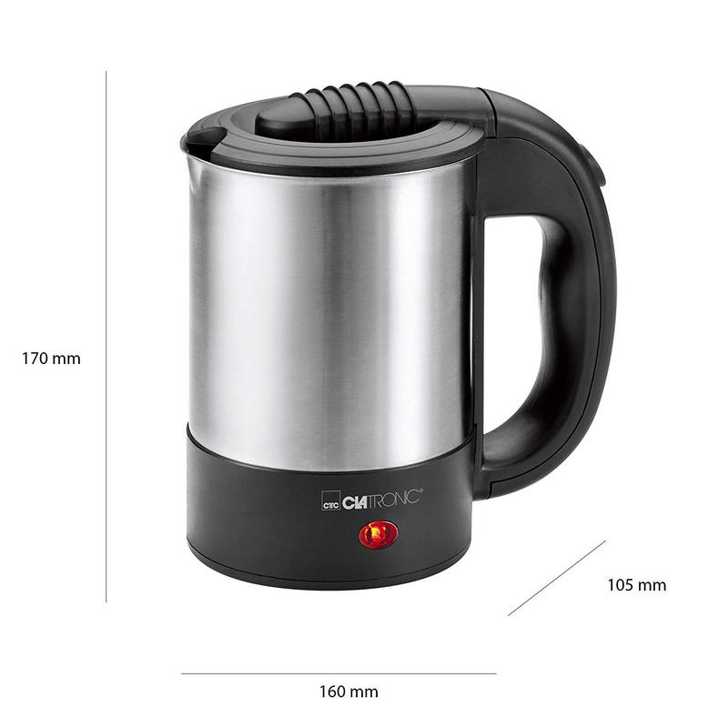 Orbegozo KT 6040 - Bollitore con filtro per il tè, caraffa in vetro rimovibile, manico cool-touch, illuminazione LED, senza BPA, 2200 Watt : BLOCK