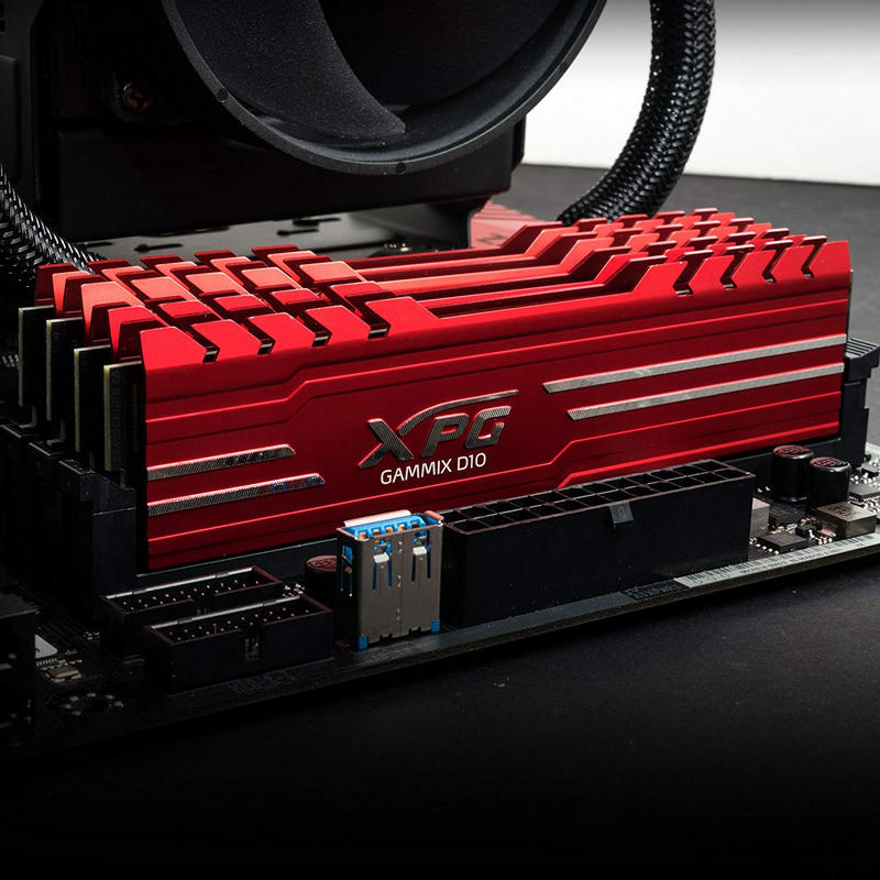 Adata XPG GAMMIX D10 DDR4 2666 PC4-21300 16GB 2x8GB CL16 Rojo