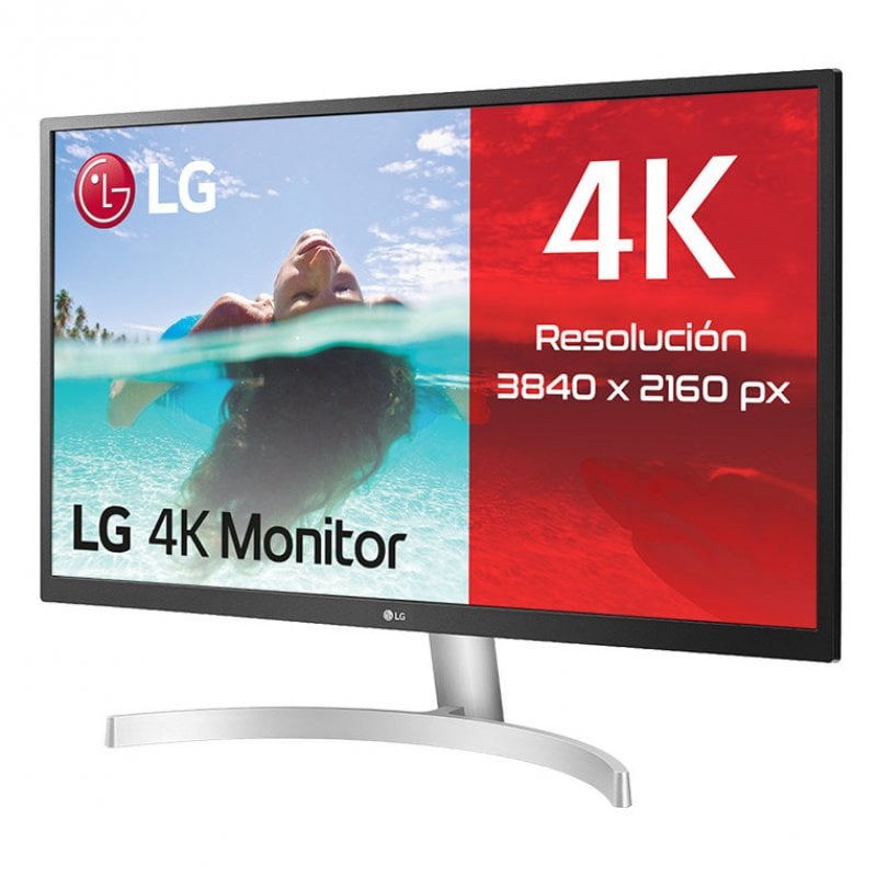 割引販促 LG 4K モニター 27UL500 W ディスプレイ・モニター