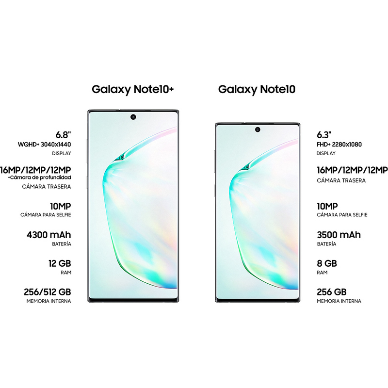 Samsung Galaxy Note 10 Plus 12GB/256GB 6,8'' Aura Glow