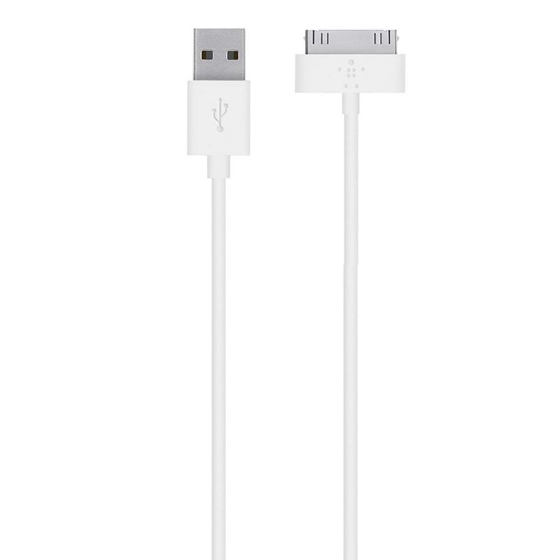 Belkin MixIt Cable USB a Apple 30 Pines Blanco