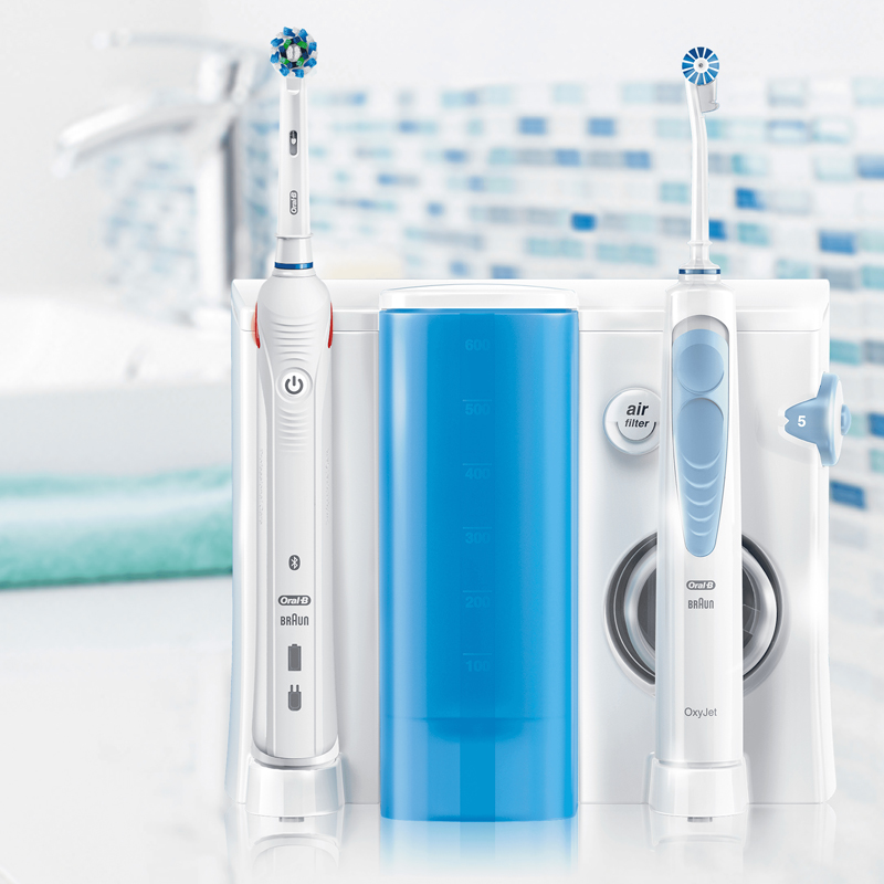 OralB Estación de Cuidado Bucal Smart 5000 + Irrigador Oxyjet