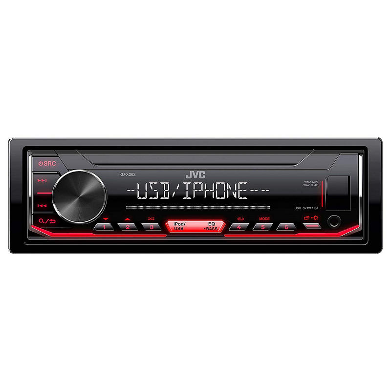 JVC KD-X262 Autoradio USB/AUX/Android/iOS