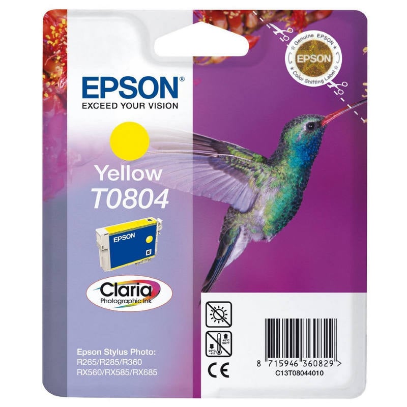 Epson T0804 Cartucho de Tinta Amarillo