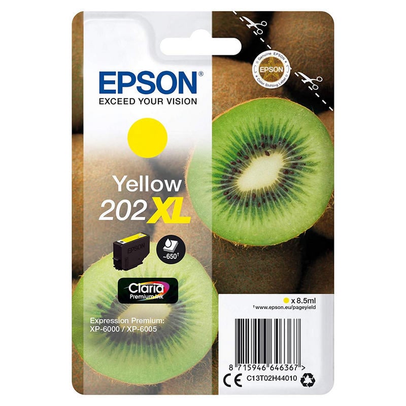 Epson 202XL Cartucho de TInta Amarillo XL