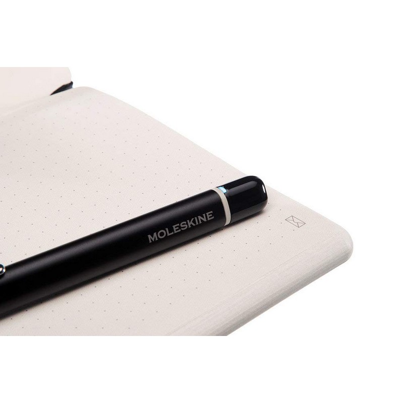 Moleskine Cuaderno Digital Grande Páginas Punteadas Tapa Dura Rojo