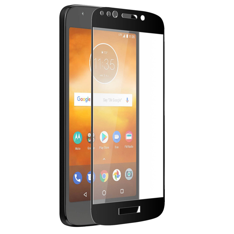 X-Division [2 Pezzi] Vetro Temperato Per Moto E5 Play, Antigraffio 9H, Facile Installazione, Senza Bolle