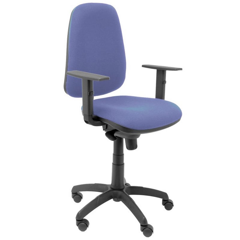 Silla de Oficina Tarancón bali azul claro con brazos regulables