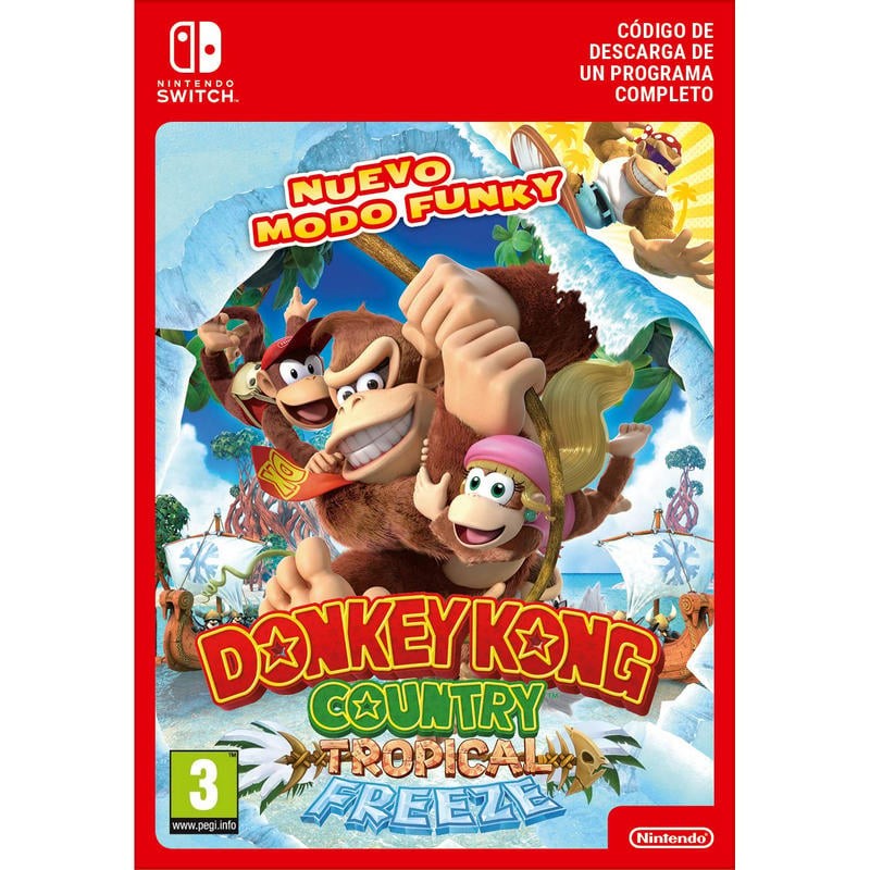 Donkey Kong Country Tropical Freeze Nintendo Switch - Compra jogos online  na