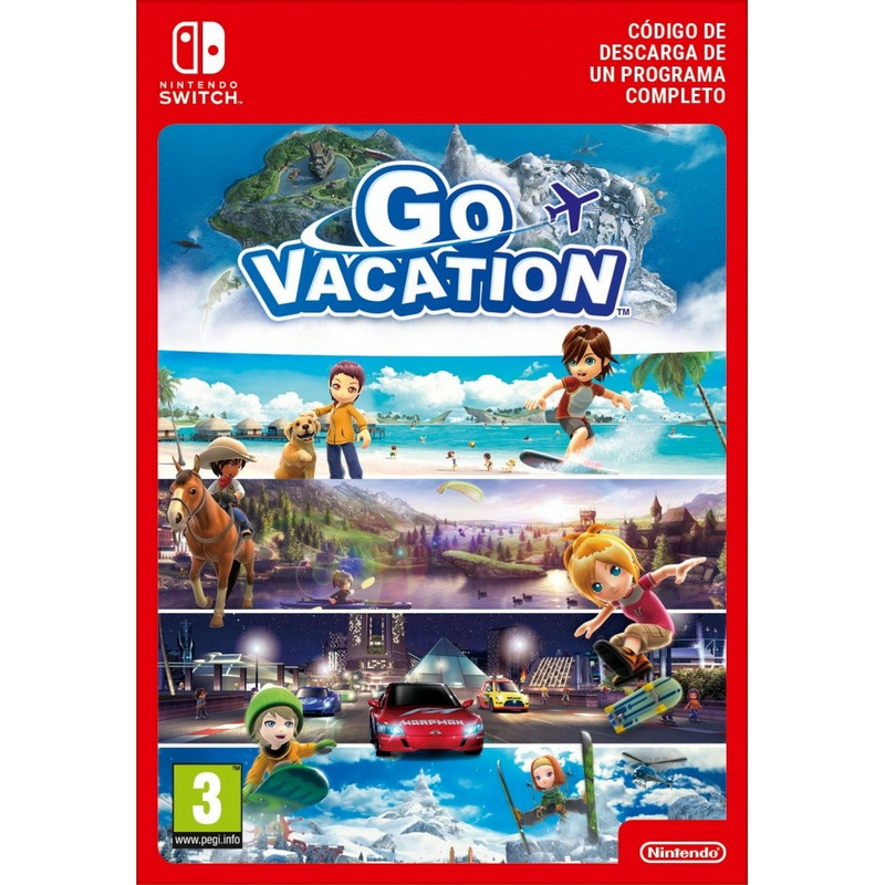 Go Vacation Nintendo Switch Nintendo eShop video