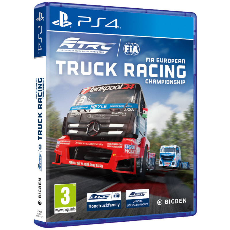 FIA European Truck Racing Championship PS4 video