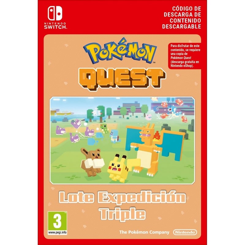 Pokémon Quest: Lote Expedición Triple Nintendo Switch Nintendo eShop video