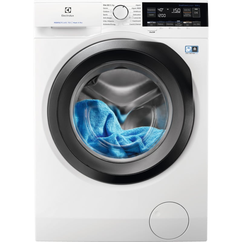 Electrolux EW7W3964LB Lavasecadora de Carga Frontal 9Kg/6Kg A Blanca video